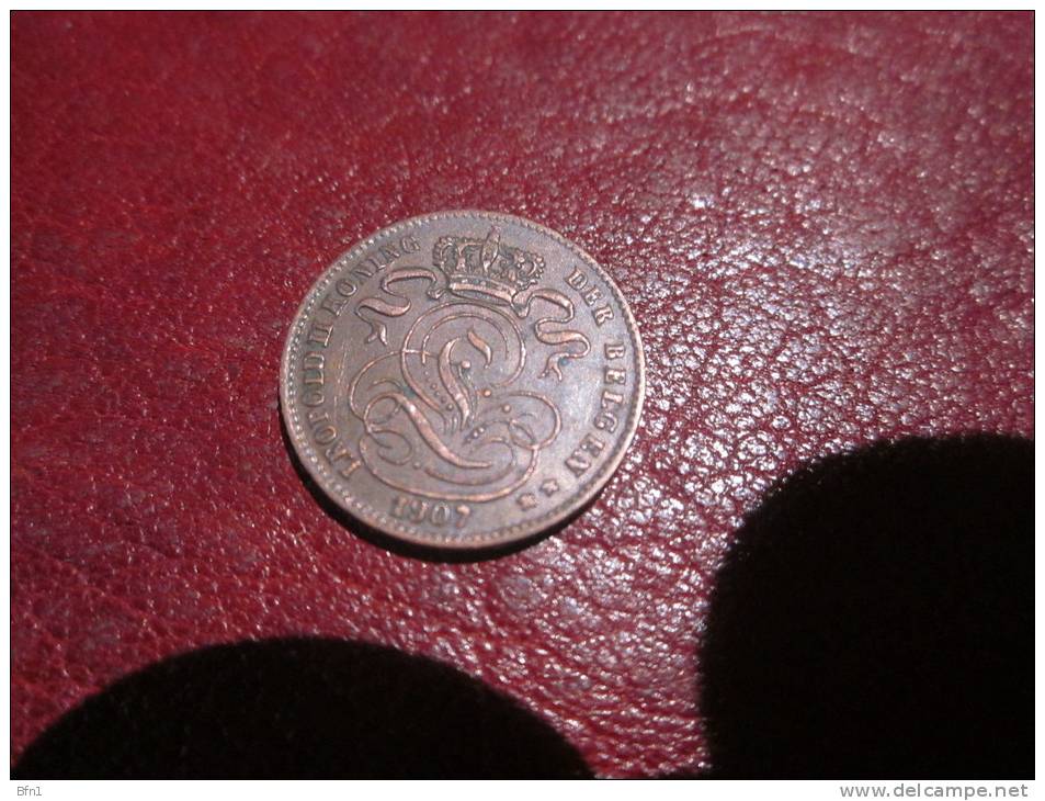 BELGIQUE - 1 Cent- 1907- SPL VOIR PHOTOS - 1 Cent
