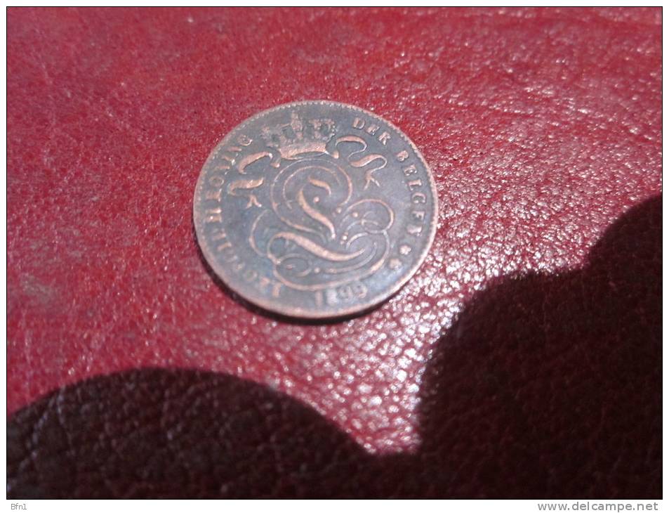 BELGIQUE - 1 Cent- 1899- TTB VOIR PHOTOS - 1 Cent