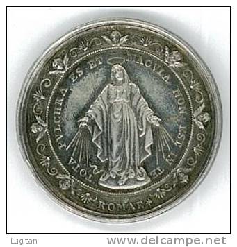 SS PRINCIPES APOSTOLORUM - MEDAGLIA - TOTA PULCHRA ES ET MACULA NON EST IN TE - ARGENTO - Lots & Kiloware - Coins