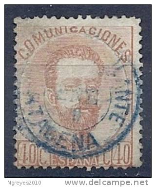 ESP0291  EDIFIL Nº 125 MATASELLOS AMBULANTE AZUL - Used Stamps