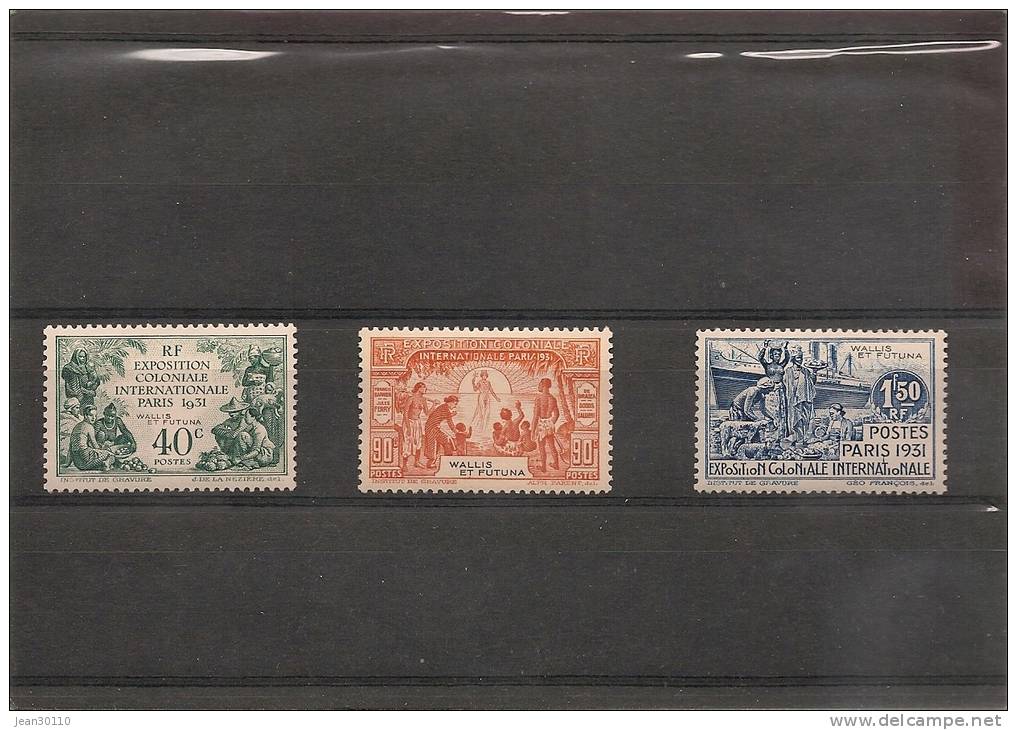 WALLIS ET FUTUNA Timbres* N° 66-68 Et 69 Côte 30 € - Neufs