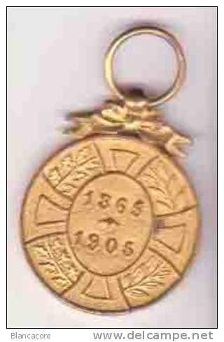 Médaille Commémorative Du Règne De Léopold II - Obj. 'Remember Of'