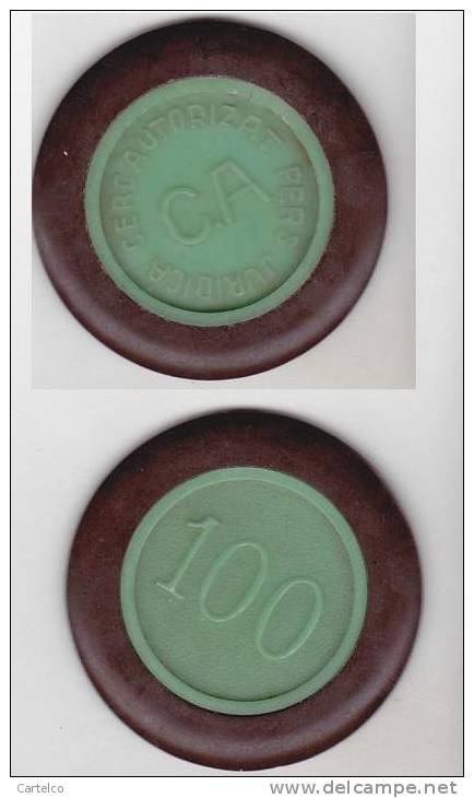 Romania Old Casino Token , CERC AUTORIZAT 100 -Persoana Juridica (3) - Casino