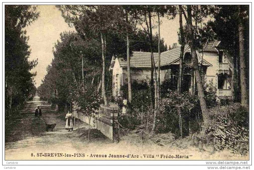 44-SAINT-BREVIN- "Avenue Jeanne D´Arc. Villa "Fredo-Maria" - Saint-Brevin-l'Océan