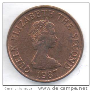 JERSEY 1 PENNY 1987 - Jersey