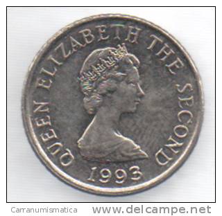 JERSEY 5 PENCE 1993 - Jersey