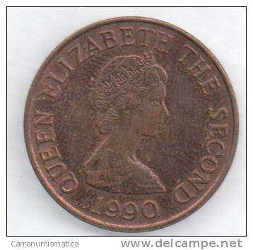 JERSEY 2 PENCE 1990 - Jersey