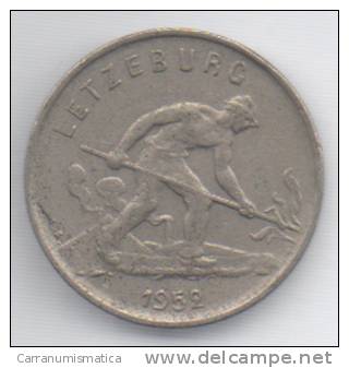 LUSSEMBURGO 1 FRANC 1952 - Luxembourg