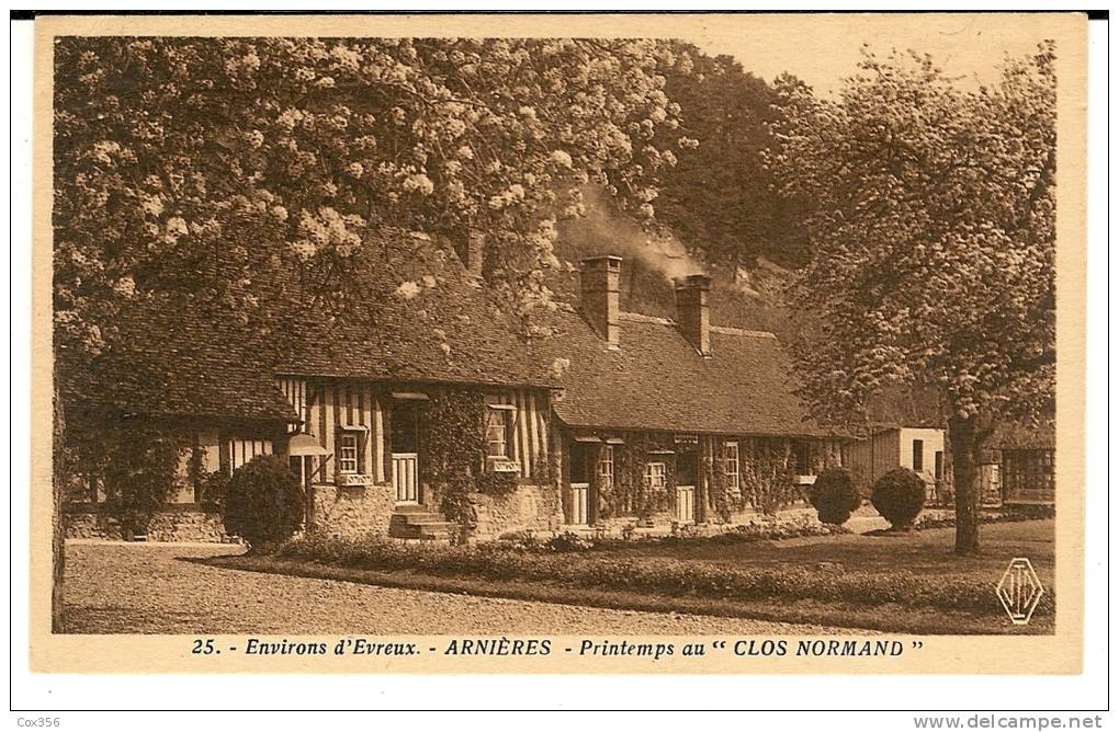 CPA 27 ARNIERES Printemps Au Clos Normand Environs D’Évreux - Arnières