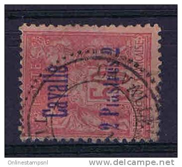 Caballe:  Yv Nr  7 With Very Nice Cancel Cavalle,  Maury Cat Value € 70 - Usati