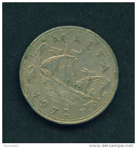 MALTA  -  1972  10 Cents  Circulated As Scan - Malta