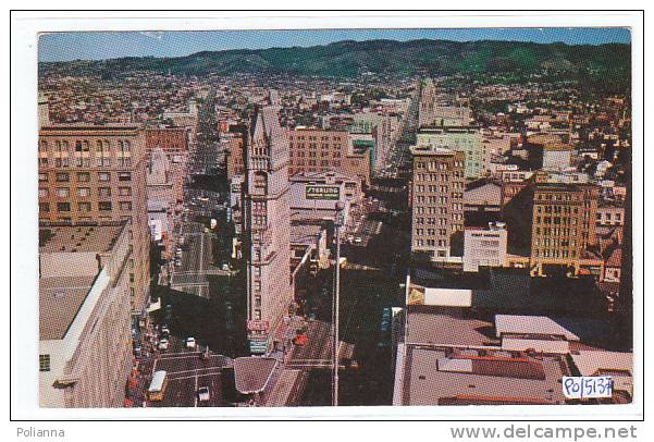 PO5137# OAKLAND - BROADWAY AND TELEGRAPH  VG 1966 - Oakland