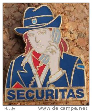 SECURITAS FEMME  -    (BLEU) - Police