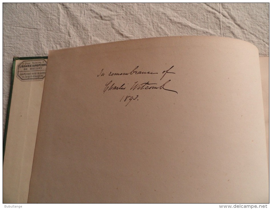 Midsummer Night's Dream  Shakespeare, Livre édition 1874 , Avec Dédicace, Voir Scan - 1850-1899