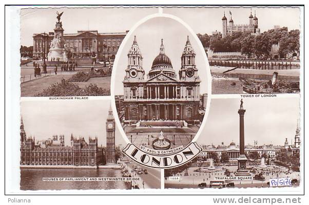 PO5176# REGNO UNITO - LONDON - ST.PAUL'S CATHEDRAL  VG 1960 - St. Paul's Cathedral