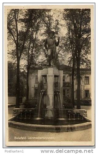 BIELEFELD  Leineweberbrunnen  Ca. 1930 - Bielefeld