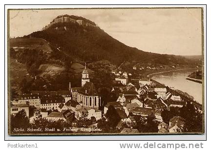 SÄCHSISCHE SCHWEIZ  Königstein  1926 - Koenigstein (Saechs. Schw.)