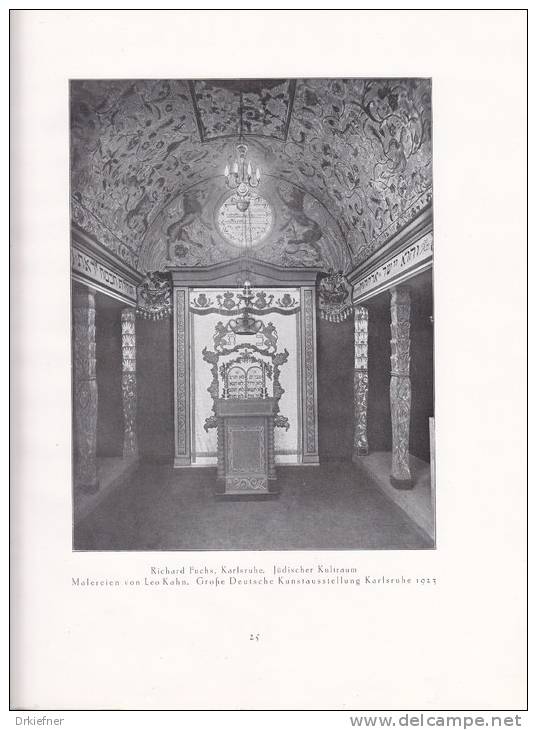 Kunst Und Handwerk Am Oberrhein 19267/1927, Jahrbuch Kunstgewerbeverein Baden Und Pforzheim, 84 Seiten Bildtafeln - Kunstführer