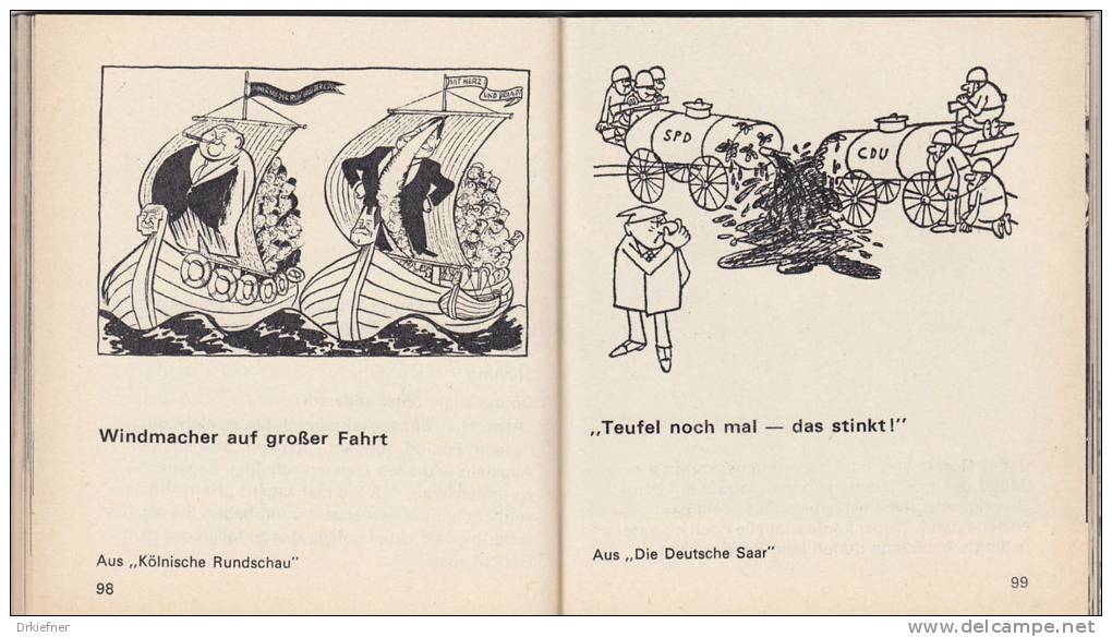 FDP,  Hinter Den Kulissen, Kleinbroschüre, 128 Seiten, 1965 - Politica Contemporanea