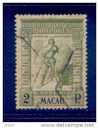 ! ! Macau - 1938 Imperio Vasco Gama 2 P - Af. 303 - Used - Oblitérés