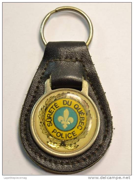 Porte-clé / Médaille Sûreté Du Québec, Police - Police & Gendarmerie