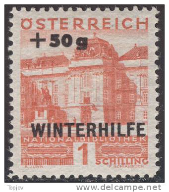 AUSTRIA  -  WINTERHILFE  OVPT.  - **MNH - 1935 - Ongebruikt