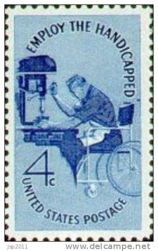 USA 1960 Scott 1155, Employ The Handicapped, MNH ** - Unused Stamps