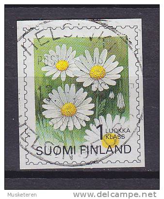 Finland 1995 Mi. 1296    1 LK (1. Klasse) Pflanze Margeriten Deluxe HELSINKI Cancel !! - Oblitérés