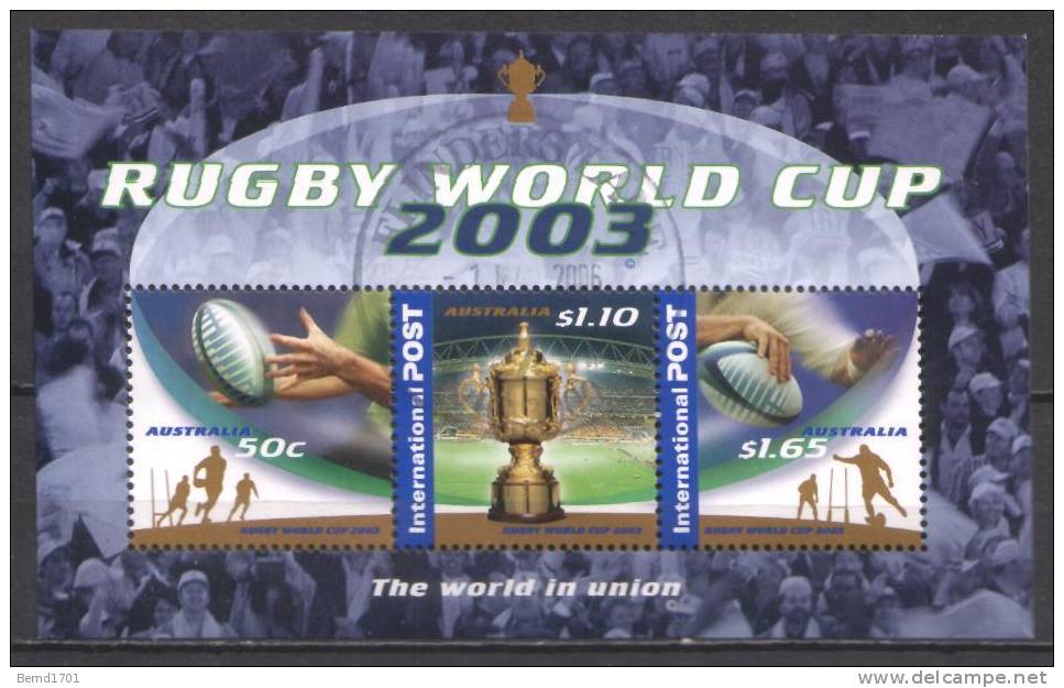 Australien / Australia - Block 51 Gestempelt (r701) - Rugby