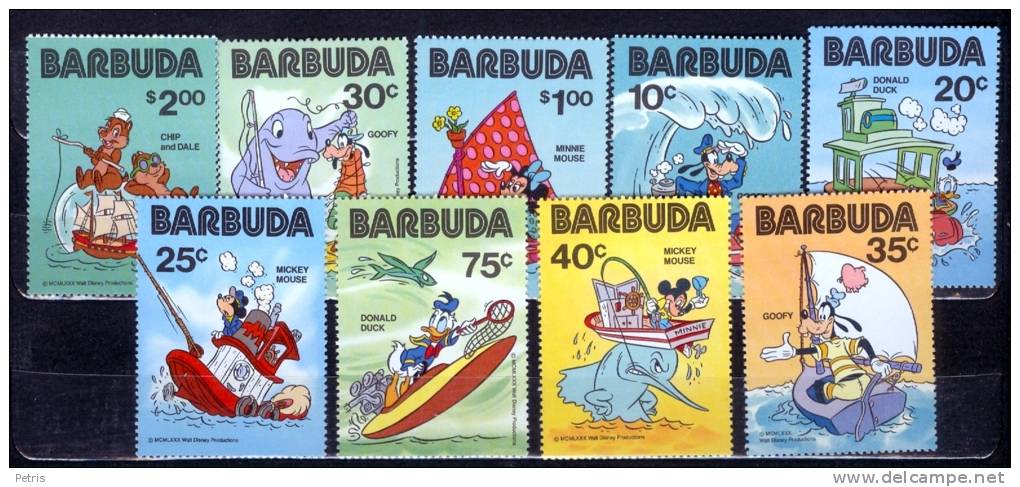 Barbuda 1981 Walt Disney MNH** - Lot. 1364 - Disney