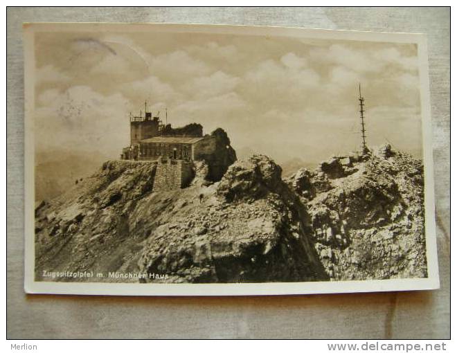 Zugspitzgipfel Mit Münchner Haus    D86166 - Zugspitze