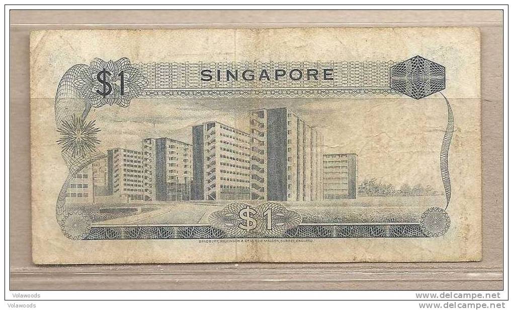 Singapore - Banconota Circolata Da 1 Dollaro - 1967 - Singapore
