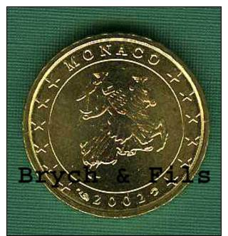 10 CENTIMES MONACO SCEAU DU PRINCE 2002 NEUVE - Monaco