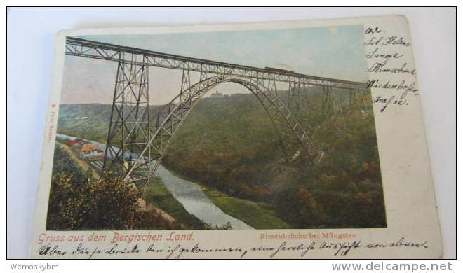 AK Riesenbrücke Bei Müngsten Bergisches Land - Bergisch Gladbach