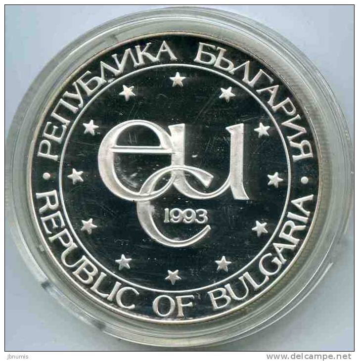 Bulgarie Bulgaria 500 Leva 1993 Ecu Saint Theodore Argent PP Proof BE KM 206 - Bulgarie