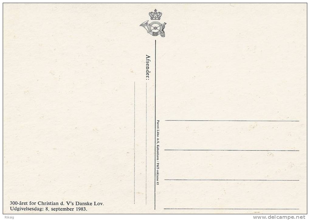 Denmark   Stamp On Postcard   A-253 - Other & Unclassified