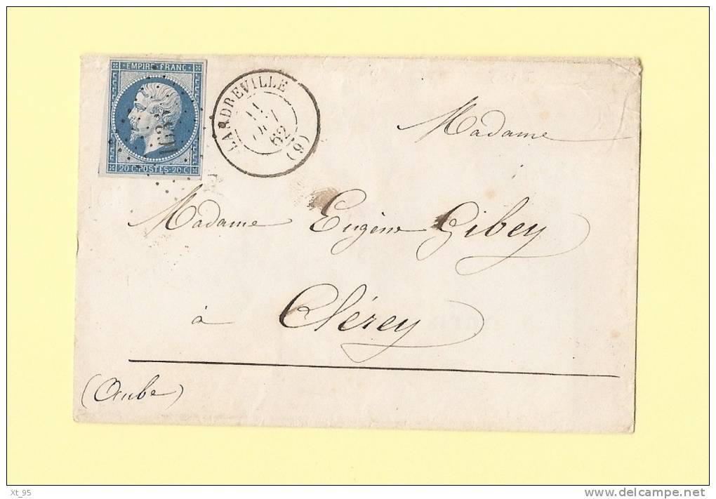 Landreville - 9- Aube - Pc 1633 - 11 Oct 1862 - 1849-1876: Période Classique