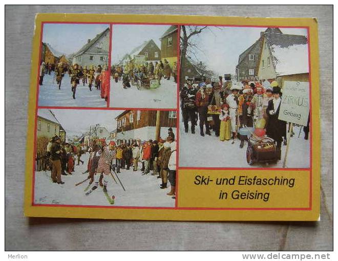 Geising  SKI Und Eisfasching  Zirkus     D86296 - Geising