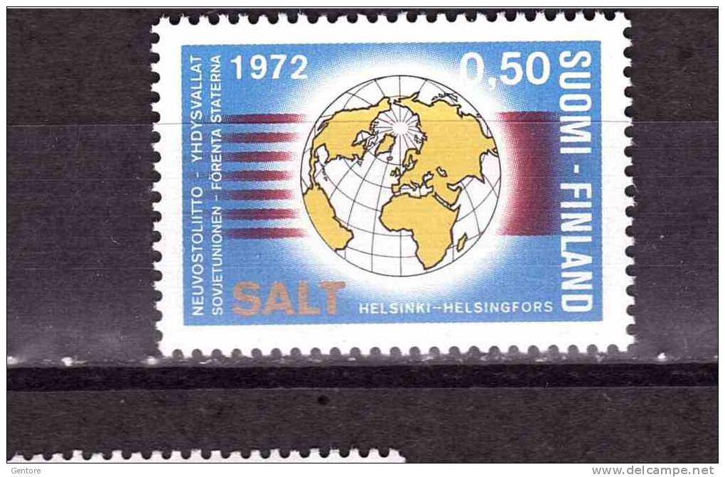 1972 FINLAND  SALT USA_URSS Michel Cat N° 703 Absolutely Perfect MNH - Neufs