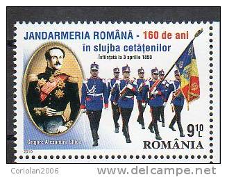 Romania 2010 / 160 Years Romanian Gendarmerie / 1 Val - Neufs