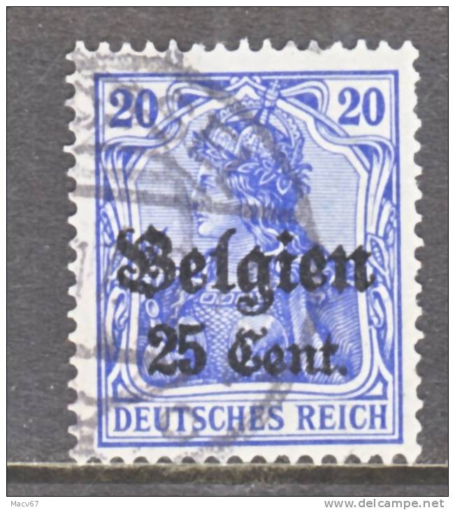 German Occupation Belgium N 18  (o) - Occupation 1914-18