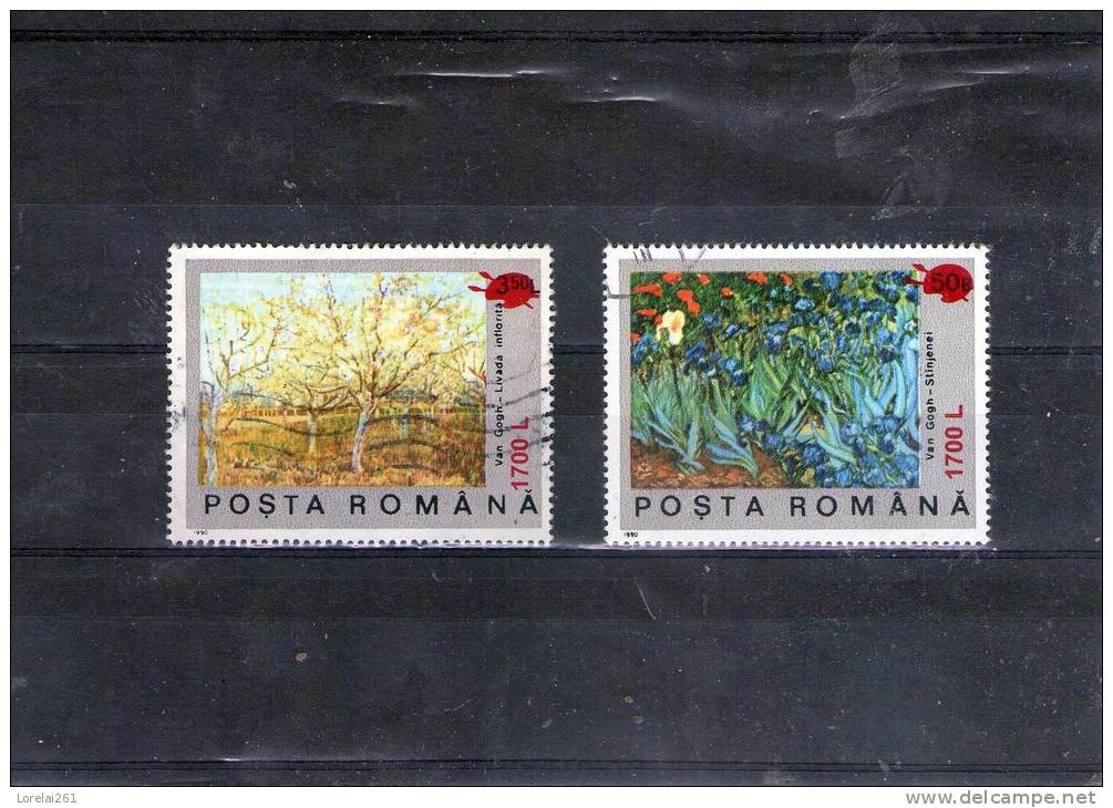 2000 - Tableau De Van Gogh Mi No 5488/5489 Et Yv No 4606/4607 - Gebraucht