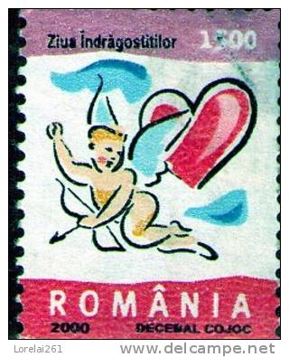 2000 - La Saint-Valentin  Mi No 5462 Et Yv No 5481 - Usado