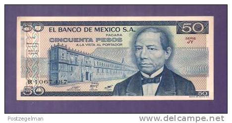 MEXICO 1979 UNC  Banknote  50 Pesos KM726a - Mexico