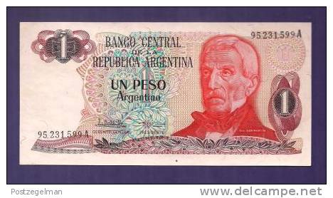 ARGENTINA 1983,  Banknote,  UNC. 1 Peso Argentina Km311 - Argentine