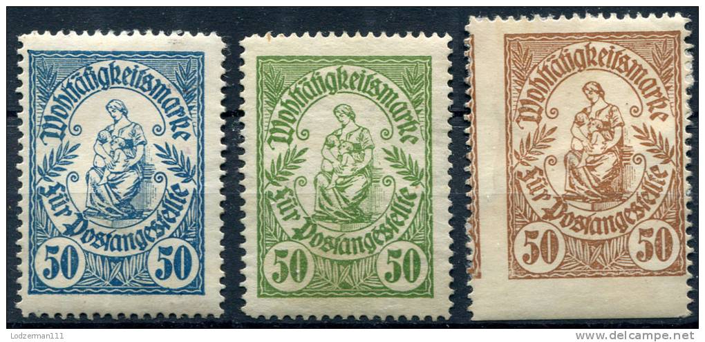 GERMANY - 3 Old Charity Stamps - Autres & Non Classés