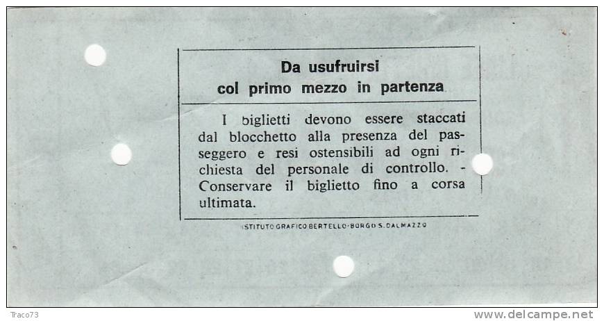 VENEZIA -  A.C.N.I.L. /   Linee Dirette 2 E 4 Corsa Semplice _ Ferrovia - Casinò  Lire 200 - Europe