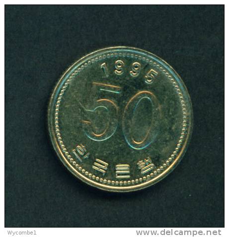 SOUTH KOREA  -  1995  50 Won  Circulated As Scan - Corea Del Sud