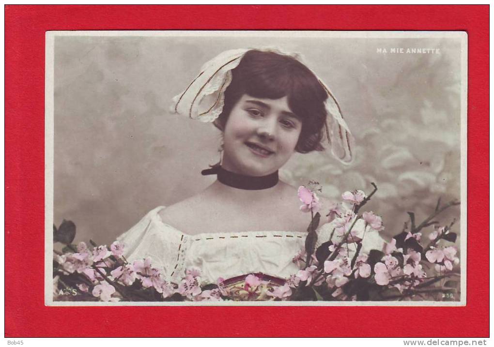 4542 - CPA CARTE POSTALE PHOTOGRAPHIE FEMME MA MIE ANNETTE - Donne