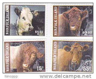 Norfolk Island-2009 Cattle Beef  MNH - Norfolk Island